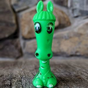 Vintage Horse Rubber Squeak Toy from Taiwan